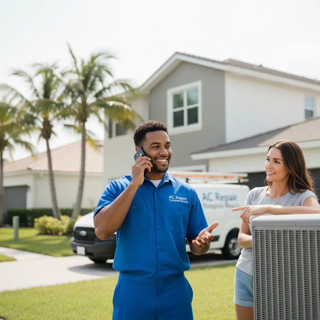 AC Repair Pompano Beach customer support in Southbury